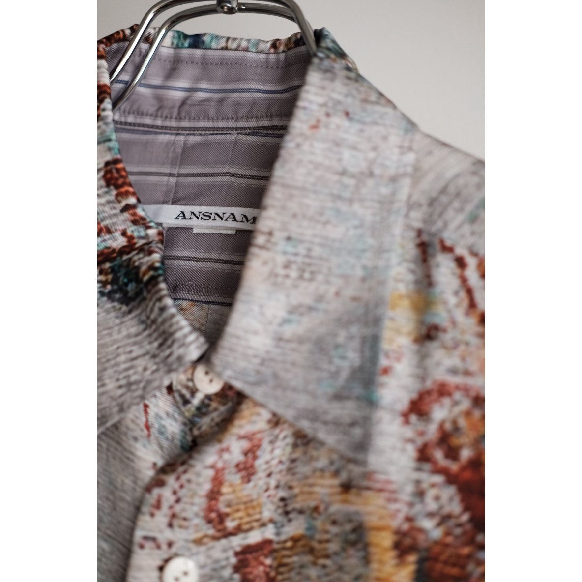 トップス ansnam Long Sleeve Shirt viscose トップス ansnam Long Sleeve Shirt viscose ansnam Long Sleeve