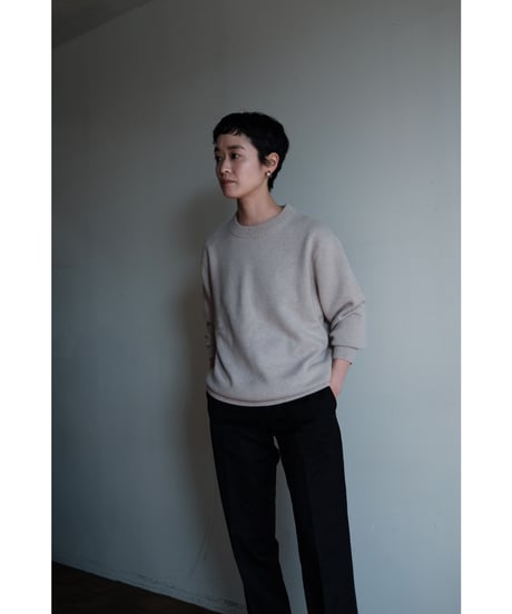 PICEA / 8GG Crew Neck(Beige)