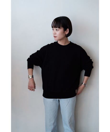LIFiLL / Cottony 吊裏毛 Oversized Sweat(Black)
