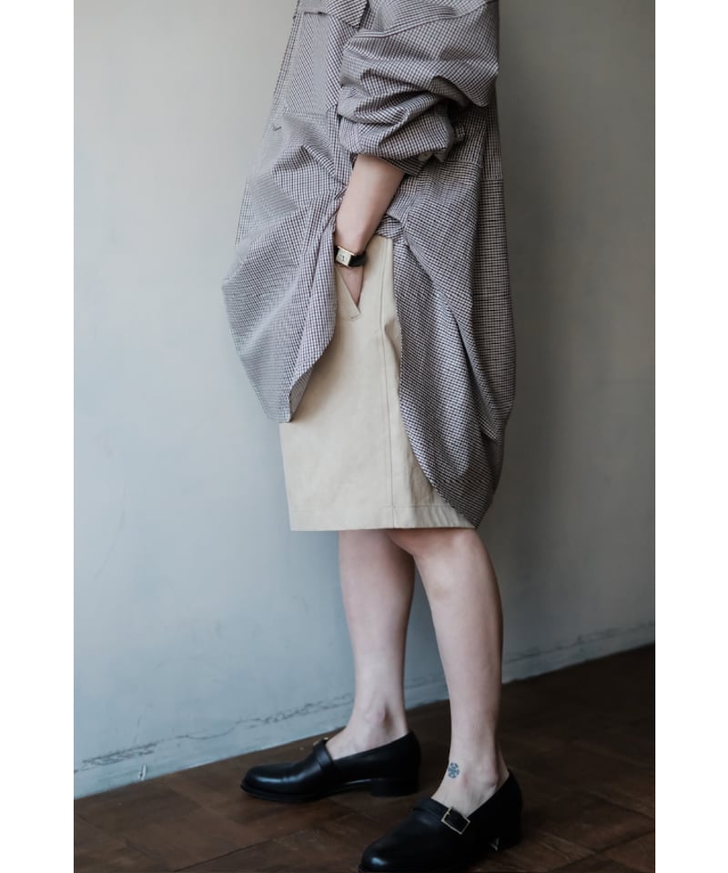 ANSNAM / Dry Short Pants(Cotton/Beige) | PARK