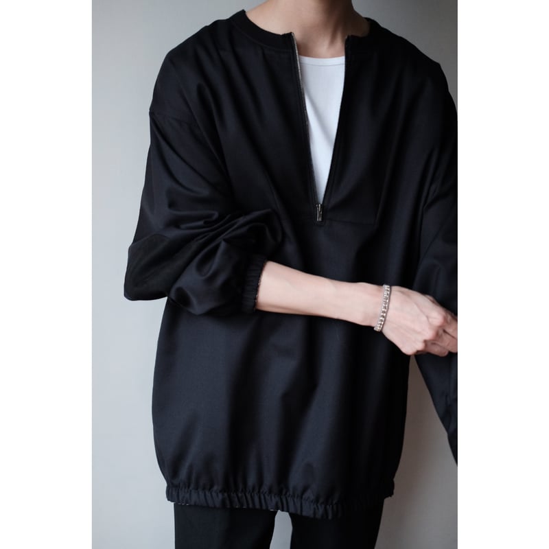 ansnam 24AW プルオーバー　＊出品は4月末迄 ANSNAM / Pull Over Shirt(Black) | PARK