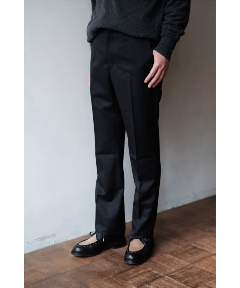 柿乃葉 Fendart Ex No Tuck Slacks Fendart / No Tuck Pants(Black) | PARK