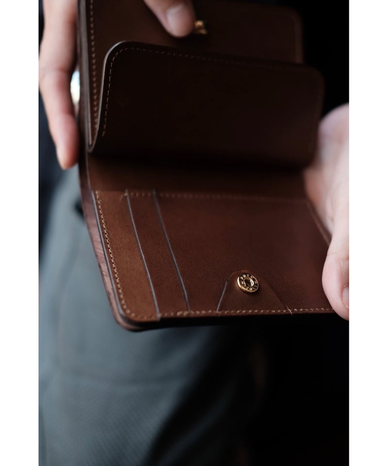 forme ポストウォレット/Post Wallet コードバンスタンプあり POST WALLET - WUNDER