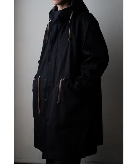 ANSNAM / Mods Coat Wide(High Density Cotton/Navy)