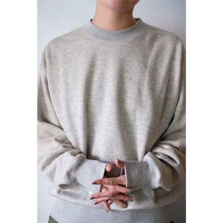 LIFiLL / Cottony 吊裏毛 Oversized Sweat(Top Grey)