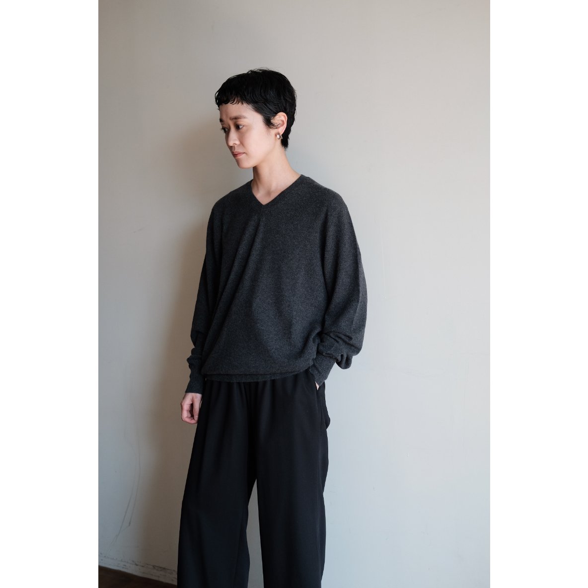 picea ピセア　カシミヤ　パンツ LOOKBOOK 20AW | picea baby cashmere（ピセア ベイビーカシミヤ