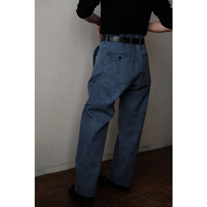ANSNAM / Lurie Pants(Cotton/Navy) | PARK