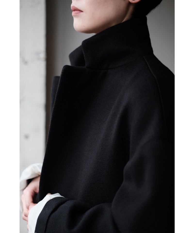 ANSNAM / Big Jacket(Handwoven Doble Faced Wool/