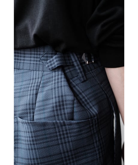谷吹 / YANASE(WoolKidmohair/Navy Check)