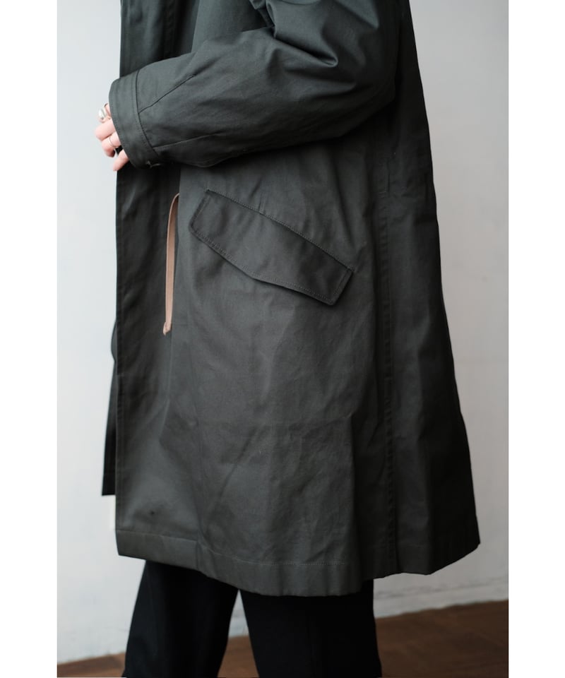 ANSNAM / Mods Coat Wide(High Density Cotton/Kah