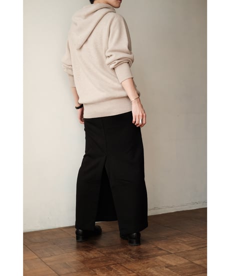 LIFiLL / 別注 Cottony Sweat Skirt(Black)