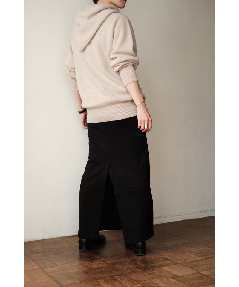 LIFiLL / 別注 Cottony Sweat Skirt(Black) | PARK