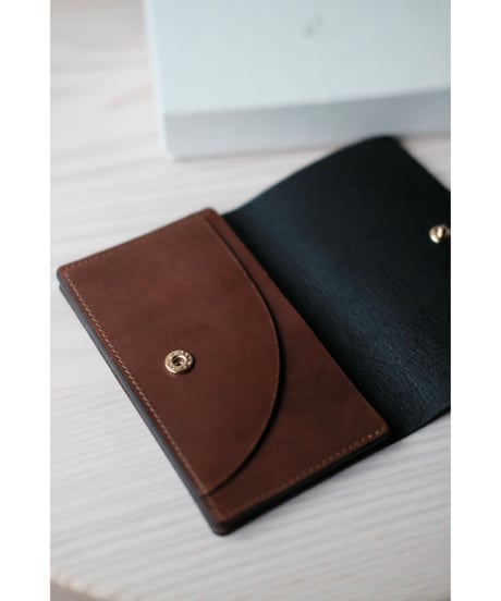 forme / Card Case(Serpentine×DOBLE/Black×Brown)