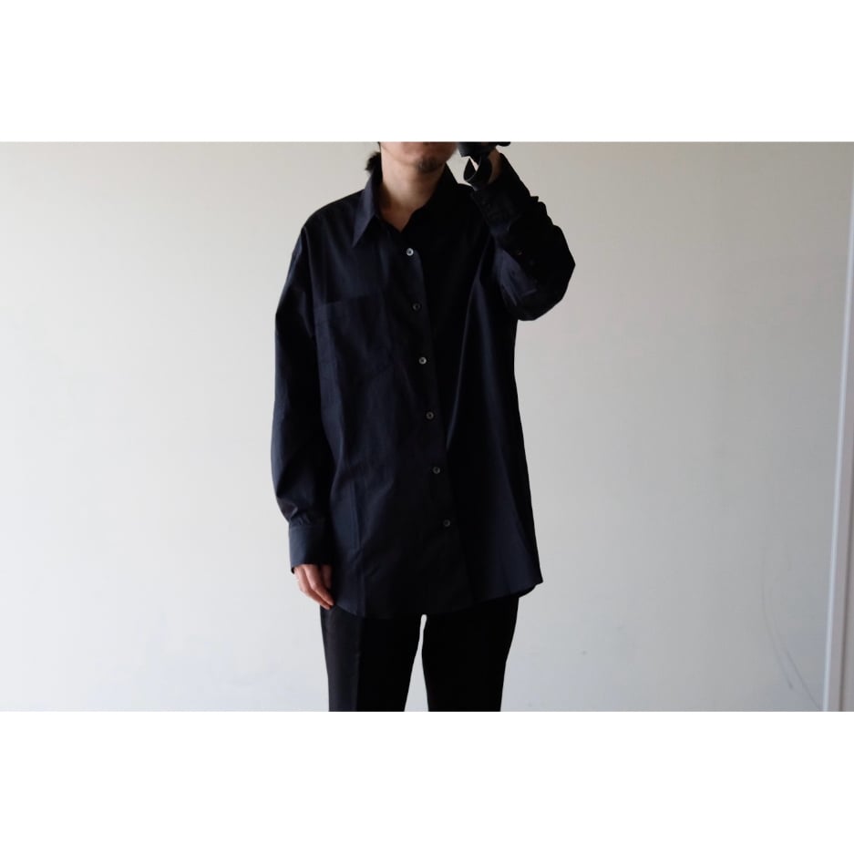 ANSNAM / プレーンシャツ(CARLO RIVA/Black) | PARK