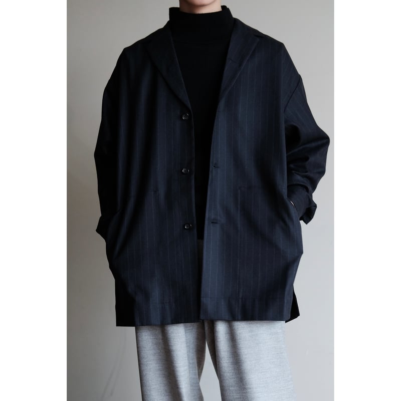 un/unbient / Their Shirt(Navy Stripe) | PARK
