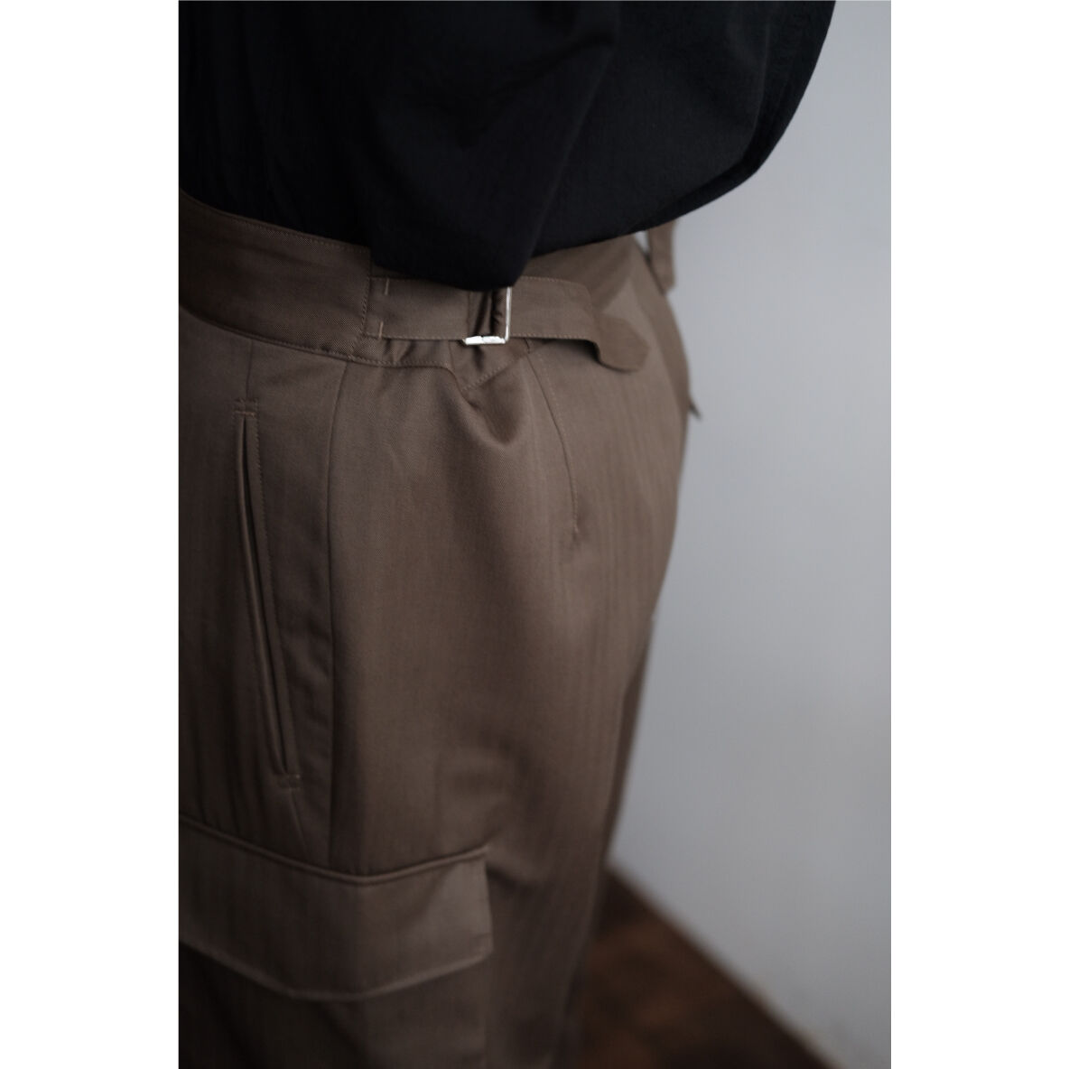 Fendart / Officer Dress Cargo Pants(Olive) | PARK