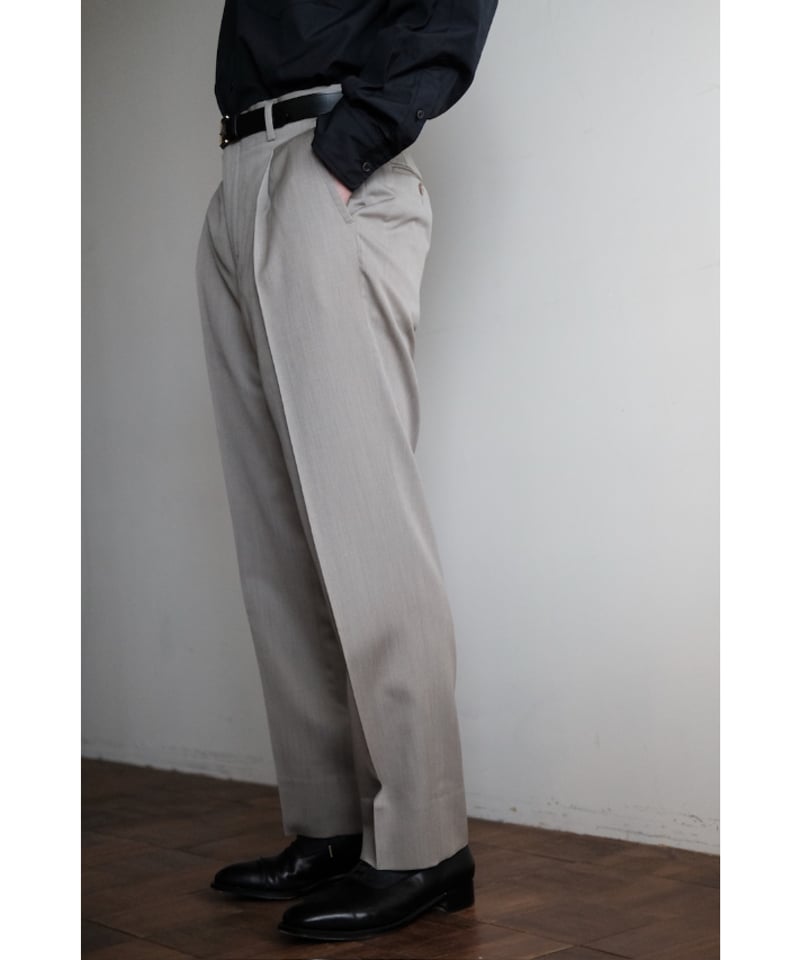 Fendart / 1 Tuck Pants(Beige) | PARK