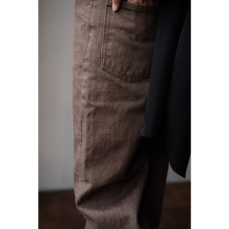 BISOWN / BISOWN WIDE DENIM(Brown Bleach) | PARK