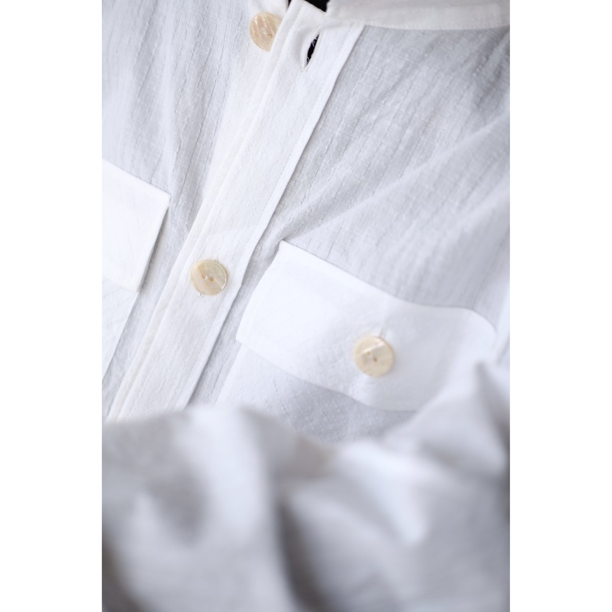 ansnam 24AW プルオーバー　＊出品は4月末迄 ANSNAM / Pull Over Shirt(Black) | PARK