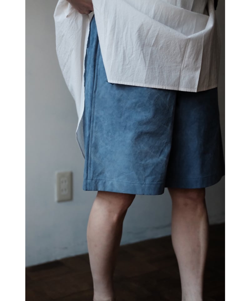 ANSNAM / Dry Short Pants(Cotton/Navy) | PARK