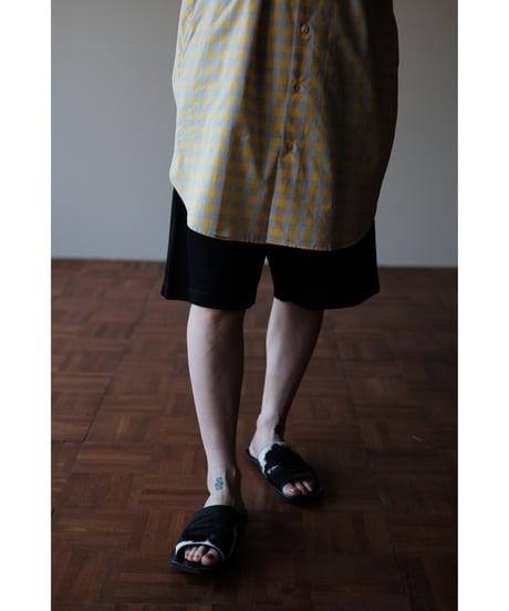 LIFiLL / Cottony Short Pants(Black)