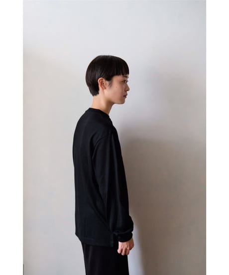 LIFiLL / Woolish Longsleeve Tee(Black)