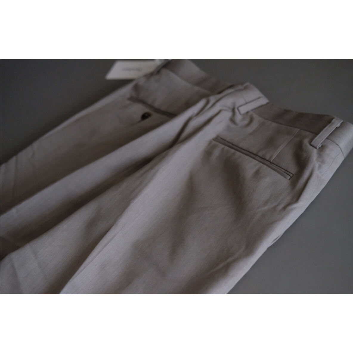 fendart ts茶　ワンタック　38 1/2 Fendart / 1 Tuck Pants(Beige) | PARK