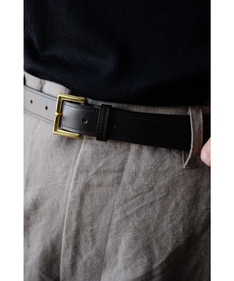 forme Dress Jodhpurs belt（Black）サイズM forme (フォルメ) / 「Dress Jodhpurs Belt 」 - WEEKENDER SHOP