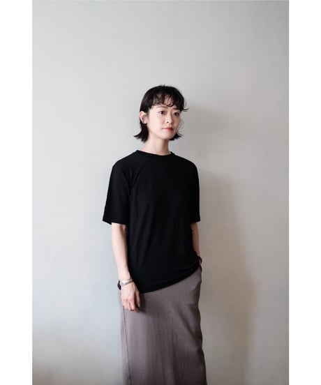 LIFiLL / Woolish Tee(Black)