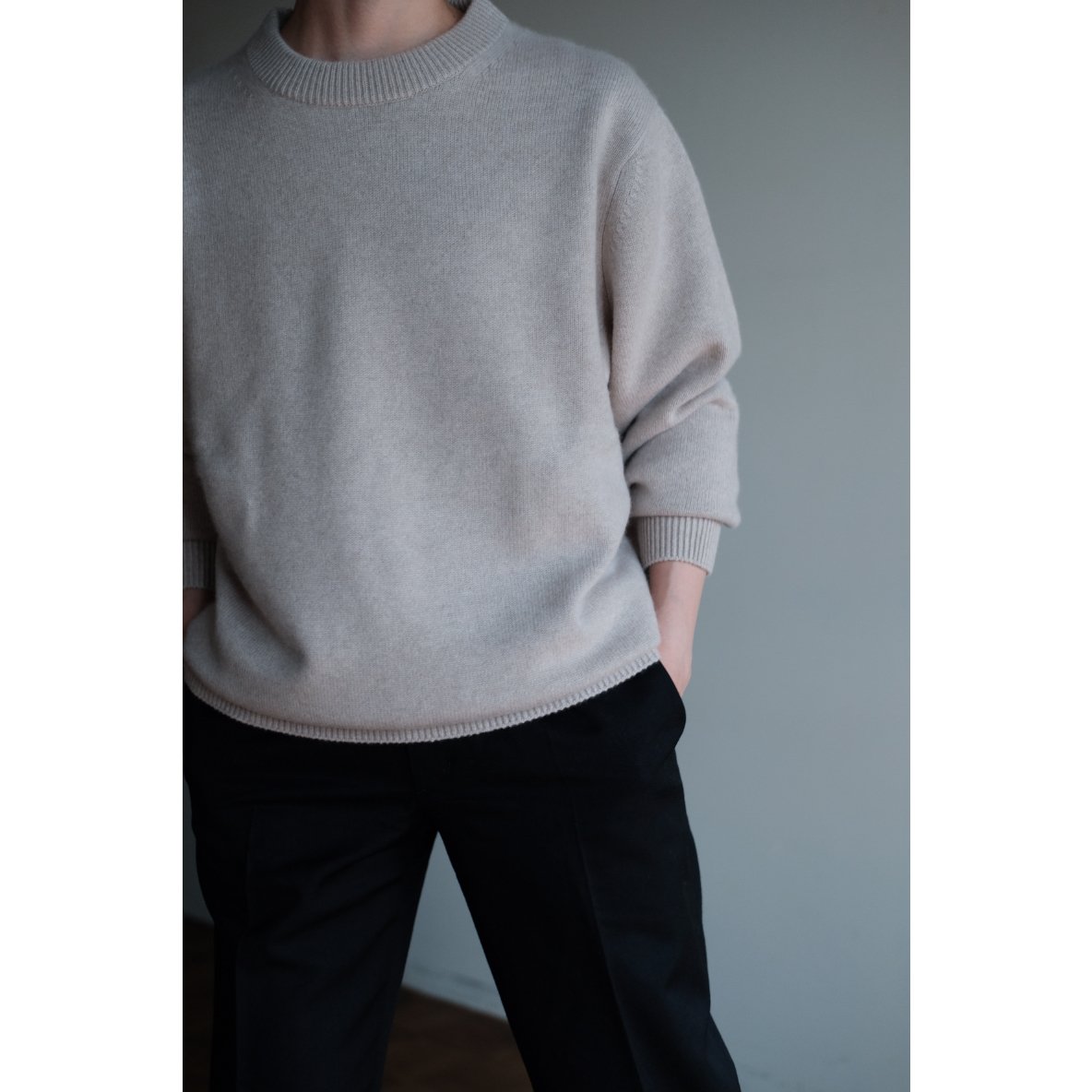 PICEA / 8GG Crew Neck(Beige) | PARK PICEA / 8GG Crew Neck(Beige) | PARK