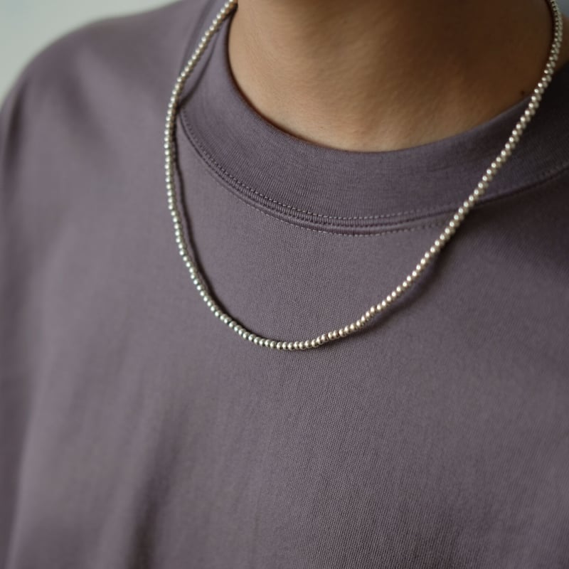 BASENOTES / 50cm Small Ball Necklace from Mexic 