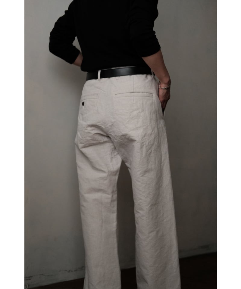 パンツ ANSNAM / Lurie Pants ANSNAM / Lurie Pants(LinenWoolCashmere/Brown mi