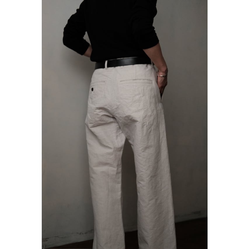 ANSNAM / Lurie Pants(CottonLinen/Natural) | PARK