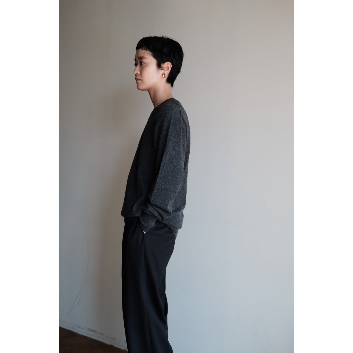 PICEA / 14GG V Neck(Chacoal) | PARK