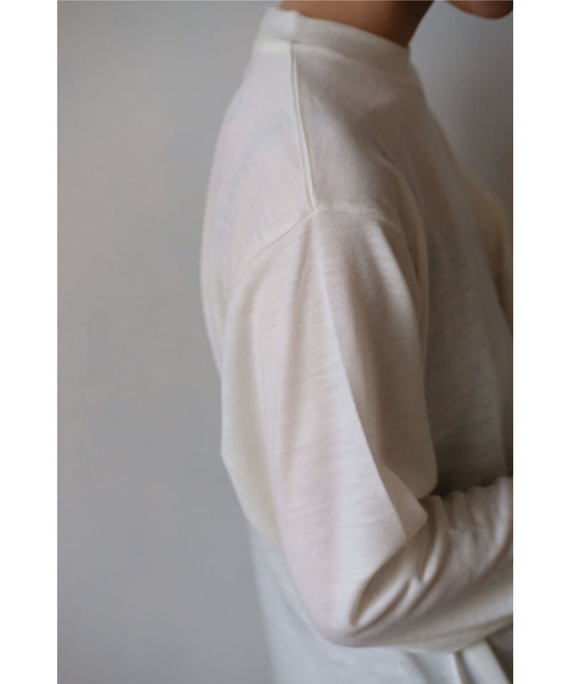 LIFiLL / Woolish Longsleeve Tee(Off White) | PARK