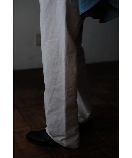 ANSNAM / Lurie Pants(CottonLinen/Natural)