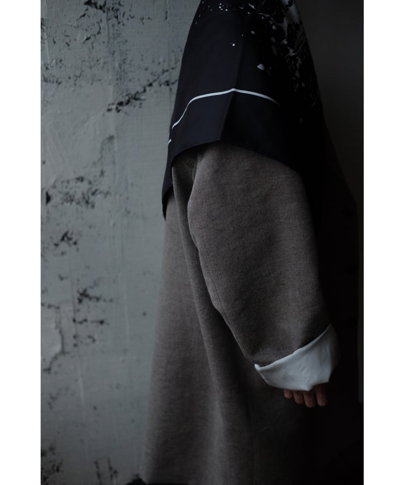 Fendart / Silk Scarf(Navy) | PARK