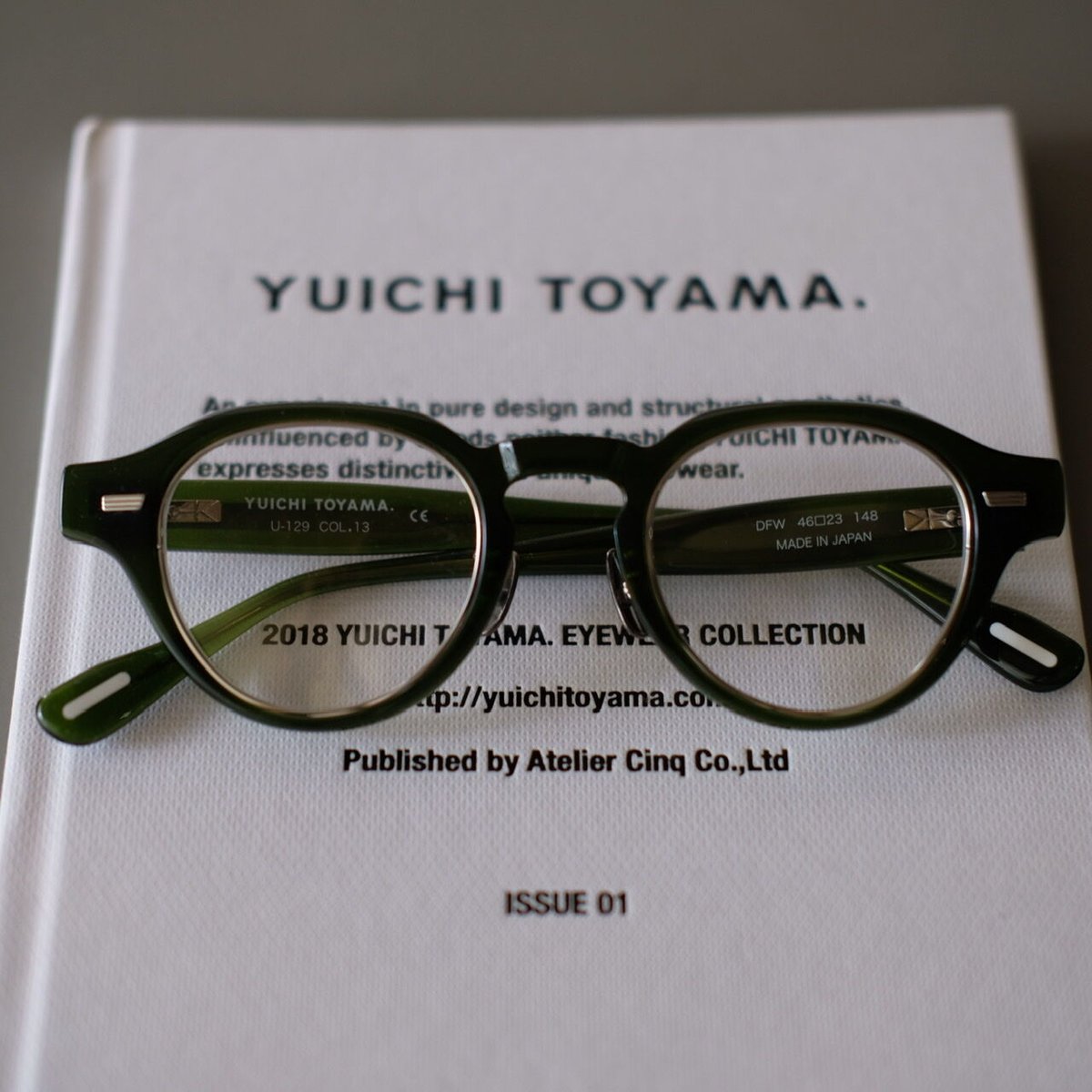 YUICHI TOYAMA. / U-129 DFW(13 Dark Green/Silver...