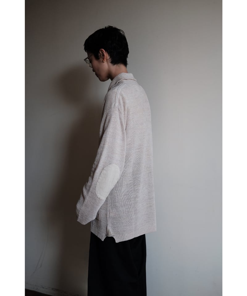 ANSNAM / Mole Yarn Cardigan(Beige Gray) | PARK