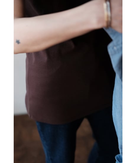 BISOWN / COTTON CIRCULAR RIB TANKTOP(3 colors)