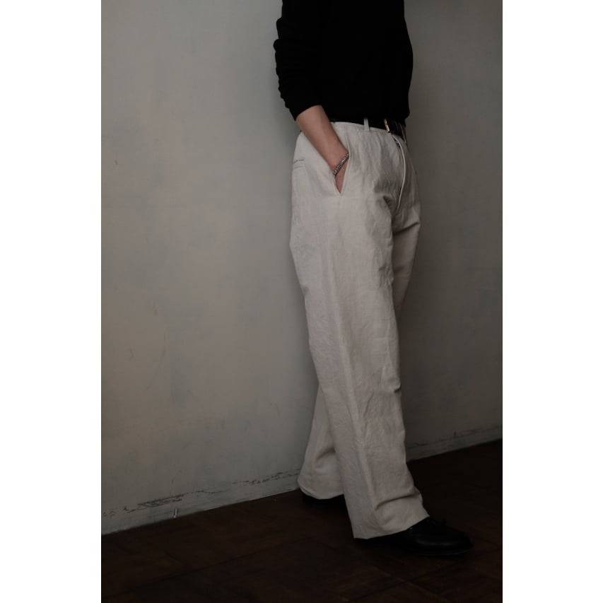 ANSNAM / Lurie Pants(CottonLinen/Natural) | PARK