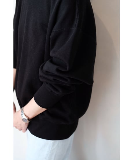 LIFiLL / Cottony 吊裏毛 Oversized Sweat(Black)