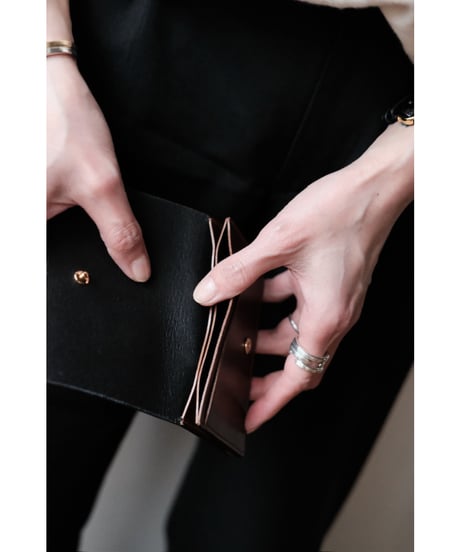 forme / Card Case(Serpentine×DOBLE/Black×Brown)