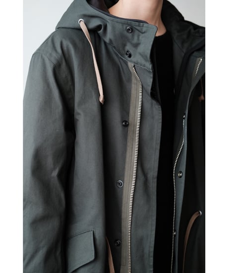 ANSNAM / Mods Coat Wide(High Density Cotton/Kahki)