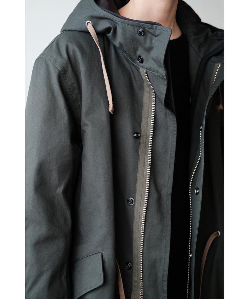 ANSNAM / Mods Coat Wide(High Density Cotton/Kah