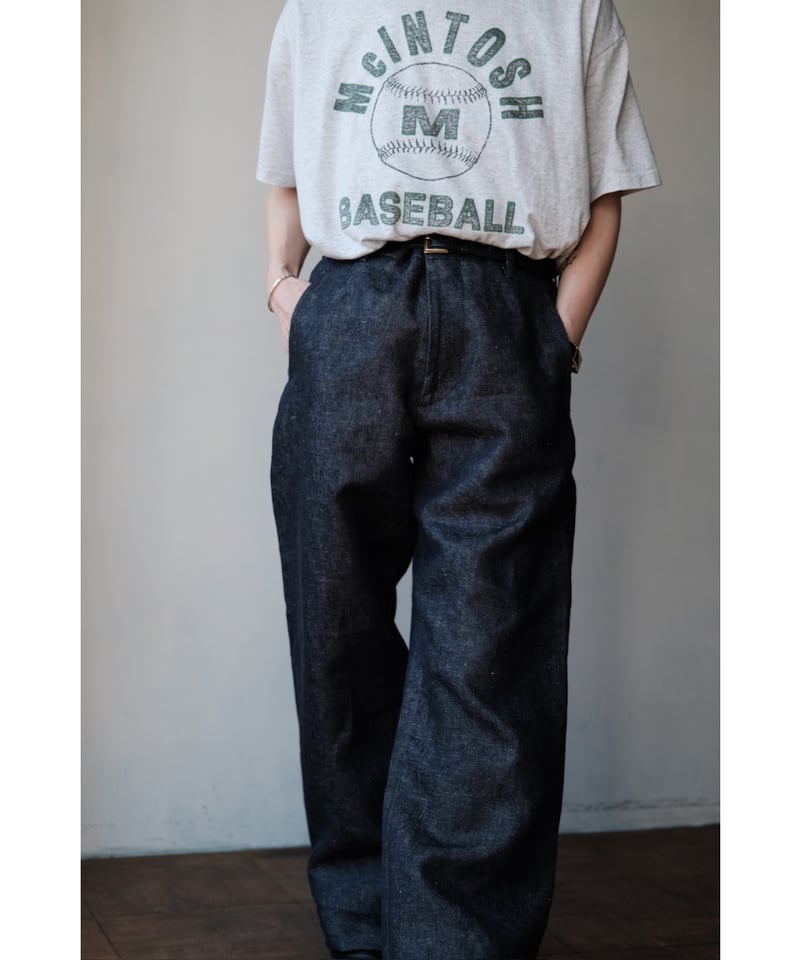 パンツ ANSNAM / Lurie Pants ANSNAM / Lurie Pants(Linen Denim/Indigo) | PARK