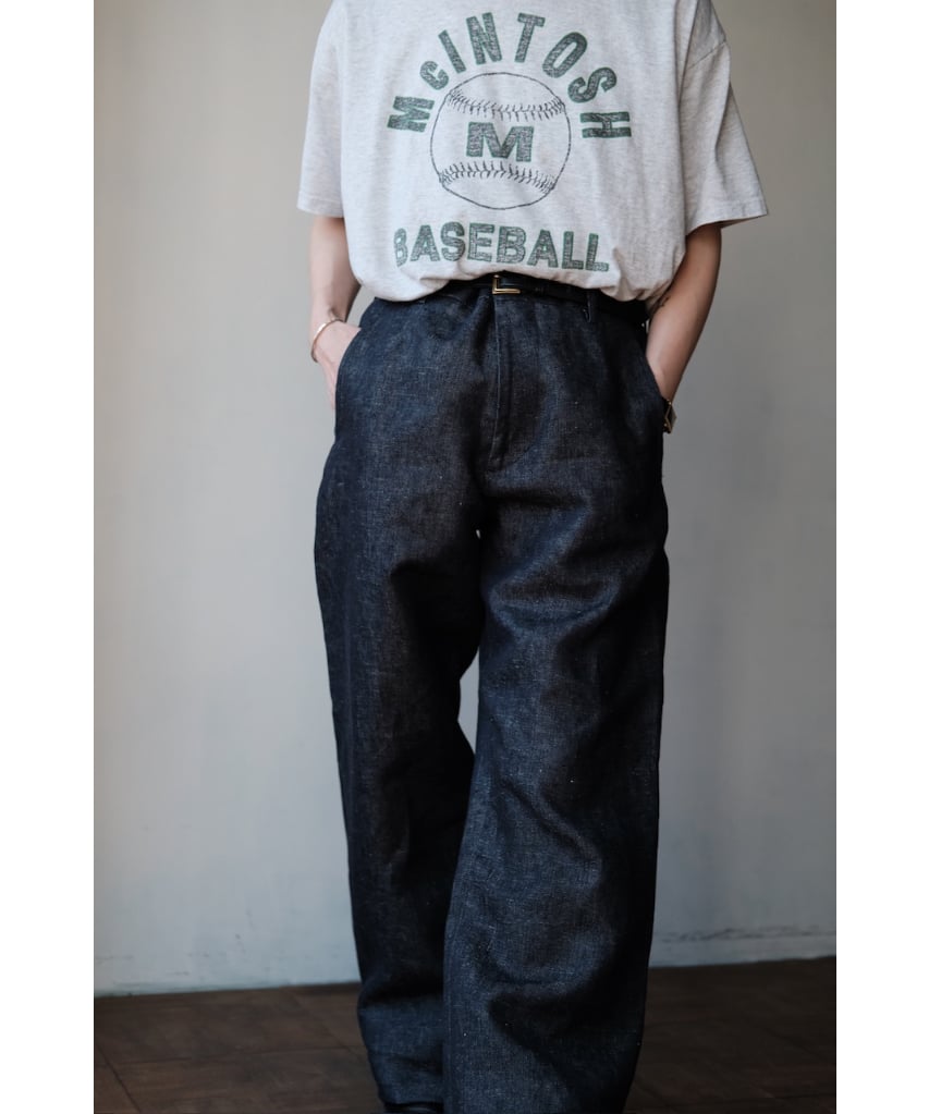 パンツ ANSNAM / Lurie Pants ANSNAM / Lurie Pants(Linen Denim/Indigo) | PARK