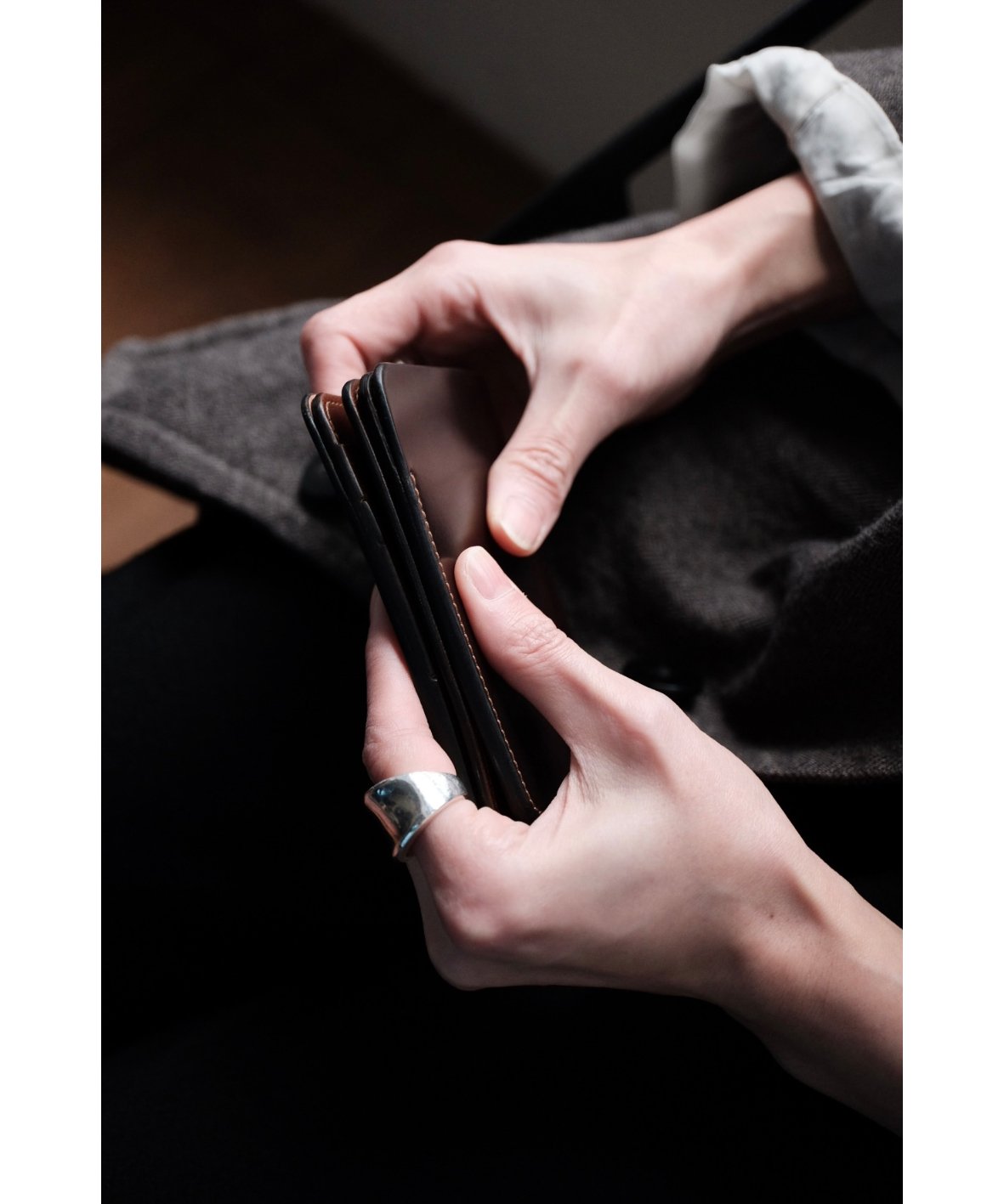 forme / Post Wallet(Cordovan×DOBLE/2 colors) |