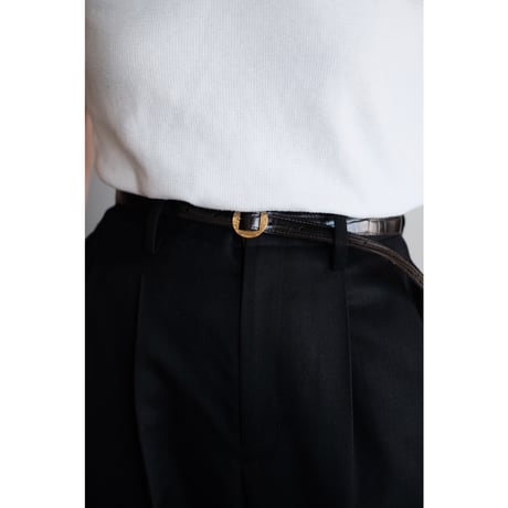 the Mad Shop / Buckle Belt(Dark Brown)