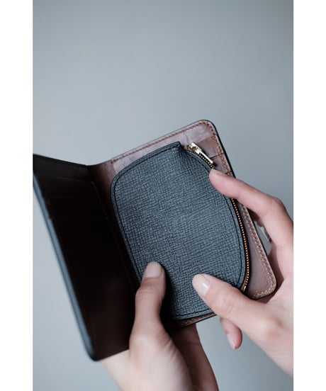 forme / Coin Purse(Serpentine/Black)